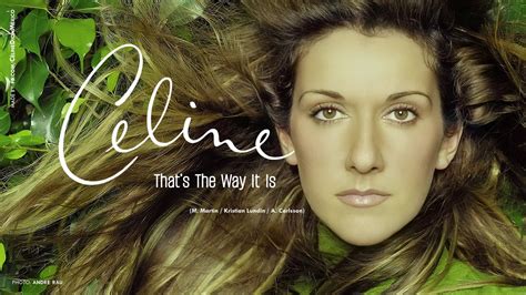 celine that's the way it is wiki|that's the way it is.